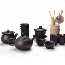 紫砂莲花茶具 以匠心塑禅意，品茗赏器的艺术臻选